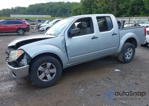 2010 Nissan Frontier Se from USA, damaged, VIN 1N6AD0ER3AC446771